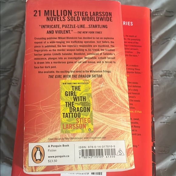 Stieg Larsson Millennium Series Book Set - Picture 7 of 10